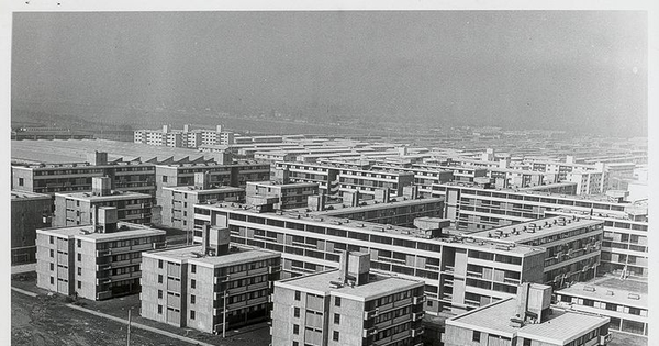 Pie de foto: Villa Olímpica, 1965