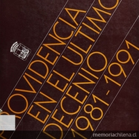  Providencia en el último decenio 1981-1991. Santiago: s.n., 1991.