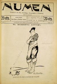 Numen. Año 1, número 21, 6 de septiembre de 1919