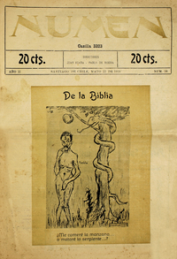 Numen. Año 2, número 58, 22 de mayo de 1920