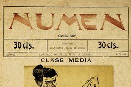 Numen. Año 2, número 64, 10 de julio de 1920