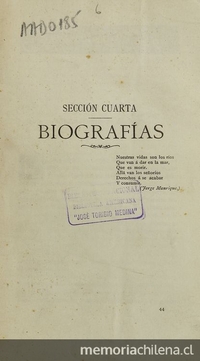 Vasco Núñez de Balboa: sección cuarta, biografías.