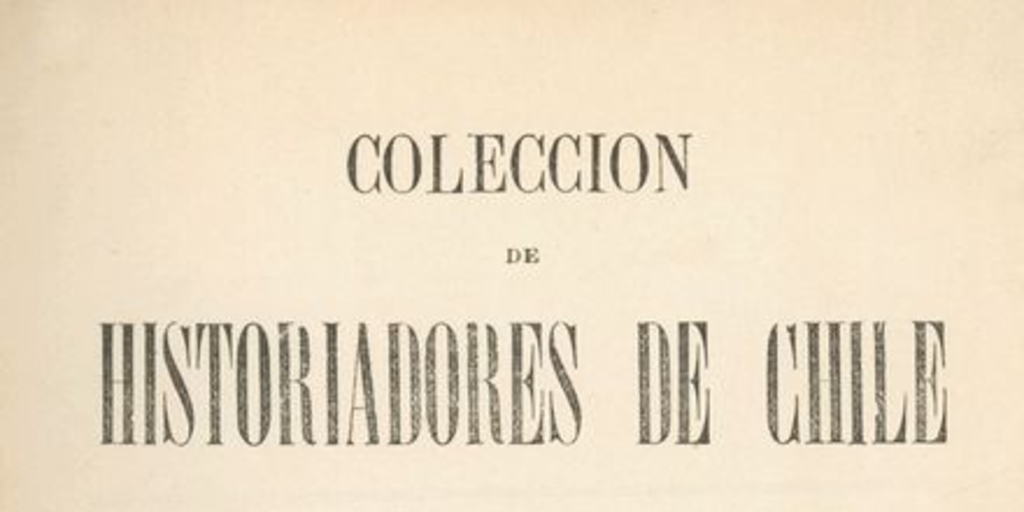  Título: Relato del primer crimen cometido en ChileMariño de Lobera, Pedro. Crónica del Reino de Chile. Colección de Historiadores y documentos relativos a la Historia Nacional. Tomo VI. Santiago: Imprenta del Ferrocarril, 1865.Capítulo XXXVI. De un espantable terremoto y tempestad que hubo en la ciudad de la Concepción y de la guerra que el licenciado Torres de Vera hizo a los indios rebelados, 325 - 327.