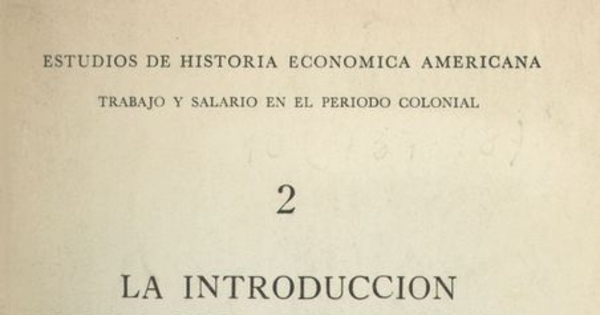 Título: Parte I. Capítulo VII. Los negros en la organización legal de la colonia. Origen y Evolución.Extraer de: Rolando Mellafe. La introducción de la esclavitud negra en Chile, Parte I. Capítulo VII. Los negros en la organización legal de la colonia. Origen y Evolución