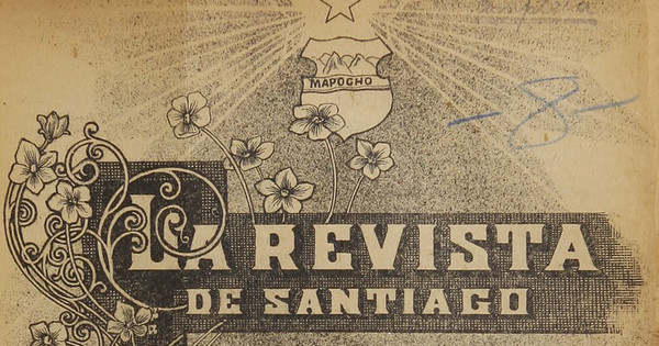 La Revista de Santiago. Año I, número 1, 15 de agosto de 1899