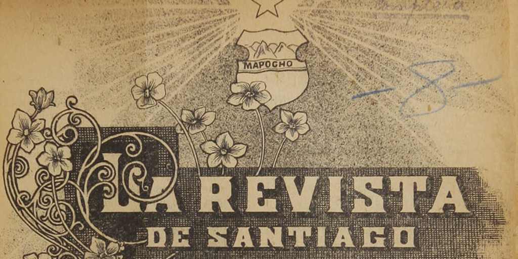 La Revista de Santiago. Año I, número 1, 15 de agosto de 1899