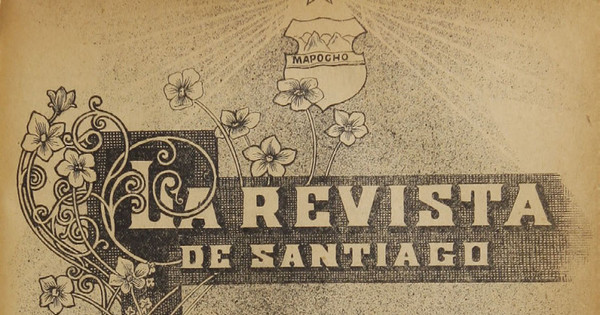La Revista de Santiago. Año I, número 2, 1899