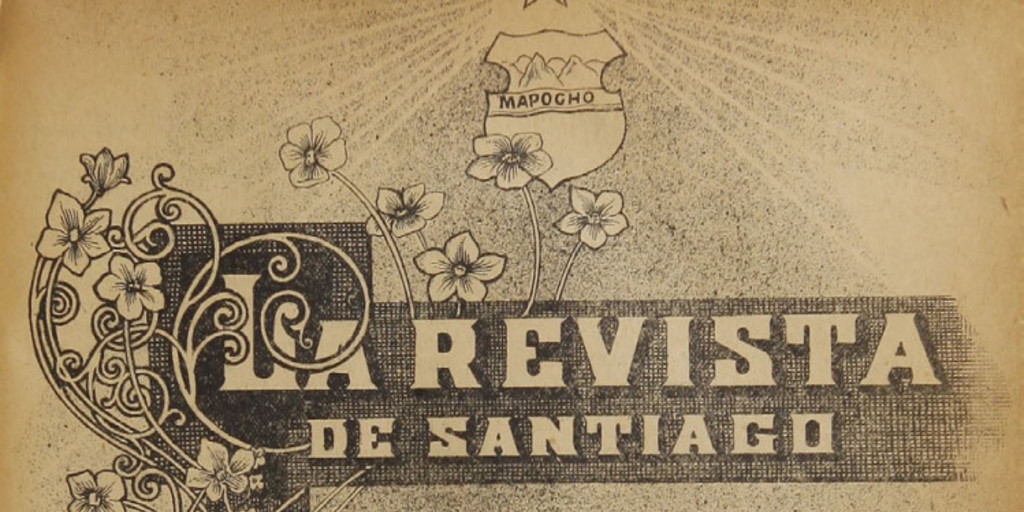 La Revista de Santiago. Año I, número 2, 1899
