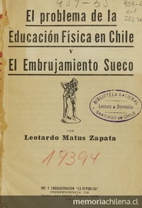 El problema de la educación física en Chile y el embrujamiento sueco.