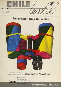 Chile Textil: Revista de la industria textil de Chile. Santiago 1944-1970 Nº 16 Septiembre - diciembre 1968