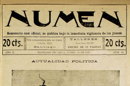 Almanaque “Numen”