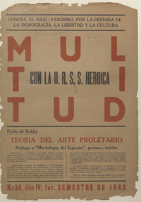 H. R. Hays escribe a “Multitud”