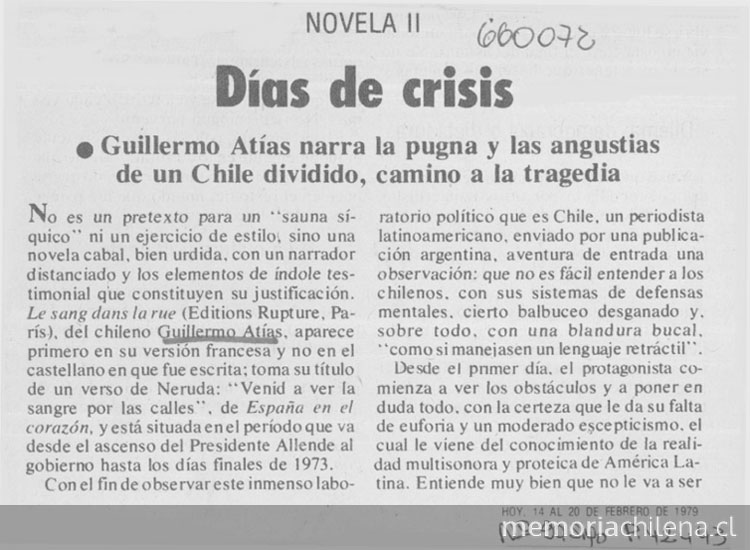 Días de crisis