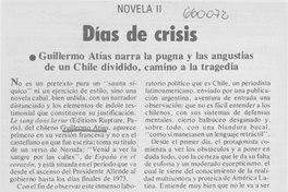 Días de crisis