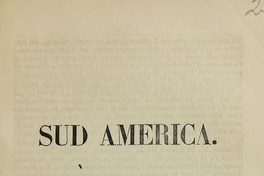 Sud América : tomo III, 24 de julio a 8 de octubre de 1851