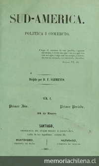 Emigracion y colonización alemana. Emigracion alemana en la América del Sud. Rio de la Plata