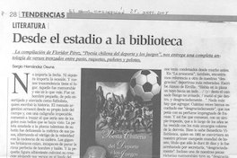 Desde el estadio a la biblioteca