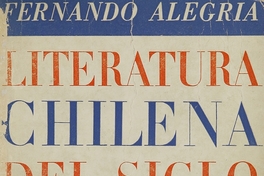 La literatura chilena del siglo XX