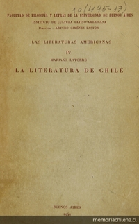 La literatura de Chile