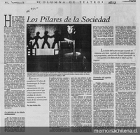 Los pilares de la sociedad