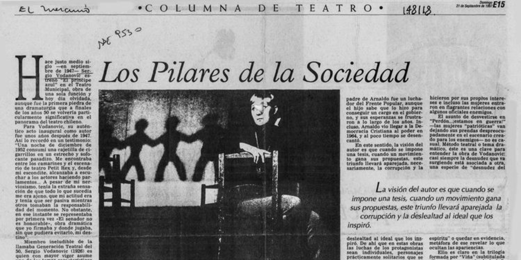 Los pilares de la sociedad