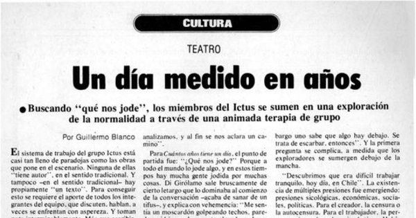 Un Día medido en años