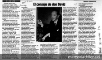 El consejo de don David