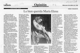 La bien querida María Elena