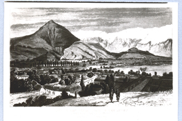 La cordillera desde Maipú