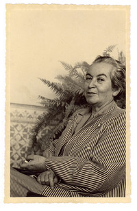 Gabriela Mistral en la Hacienda El Lencero en Veracruz