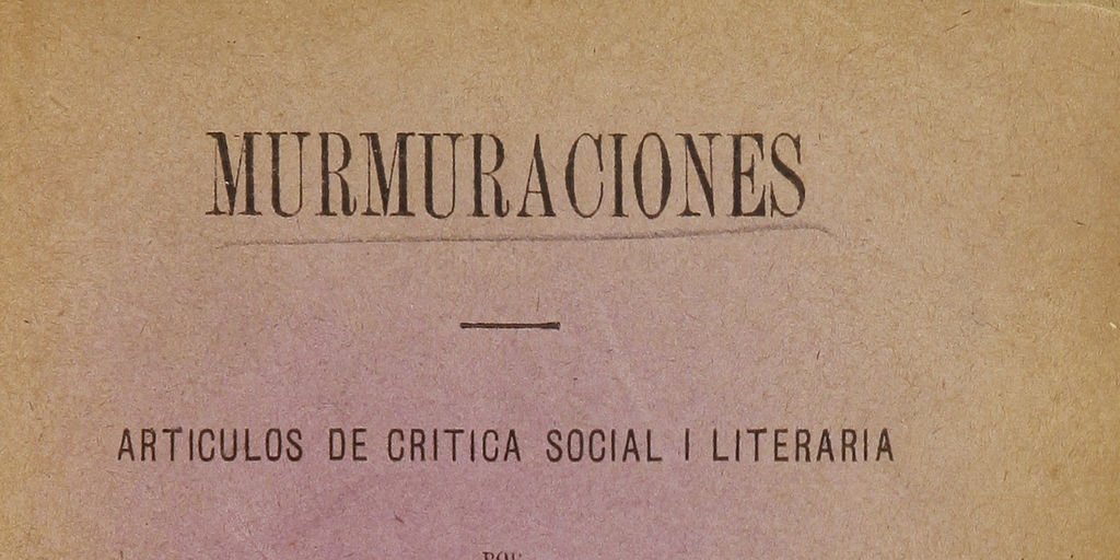 Murmuraciones