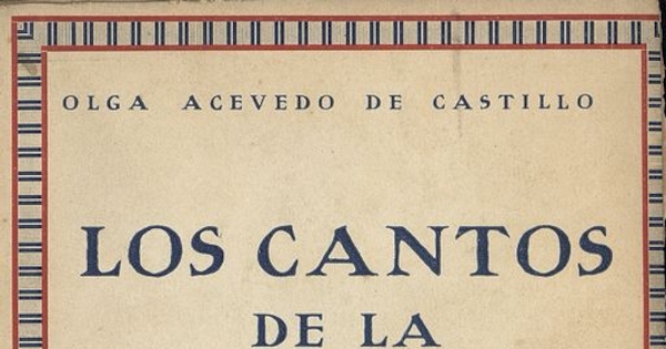  Portada de Los cantos de la montaña