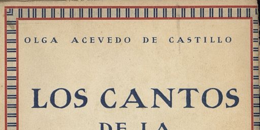  Portada de Los cantos de la montaña