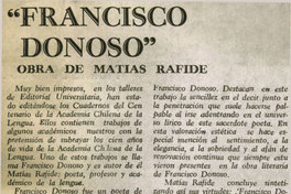 Francisco Donoso