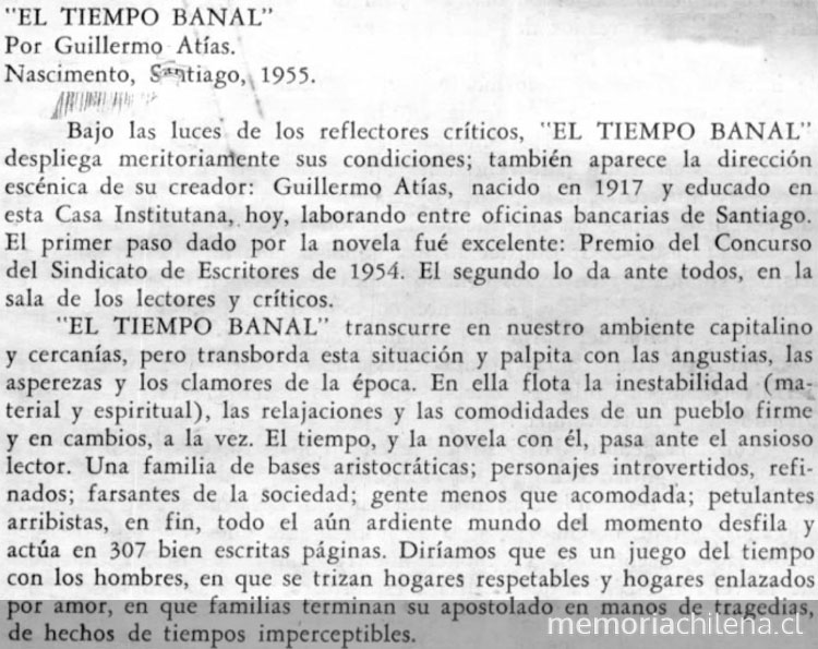 El tiempo banal