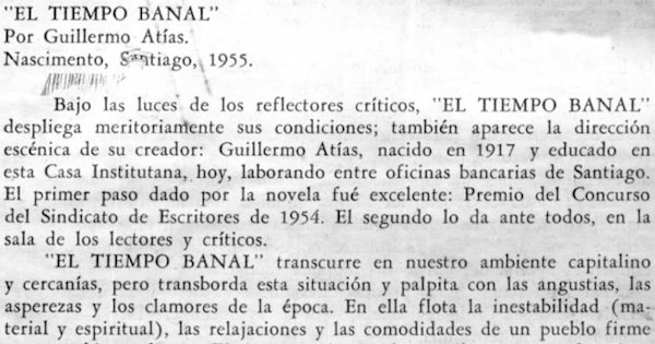 El tiempo banal