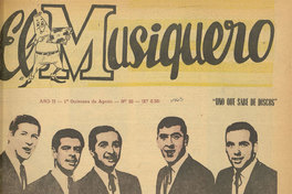 Portada de El musiquero, número 20, 1965