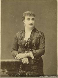 Martina Barros Borgoño, 1875