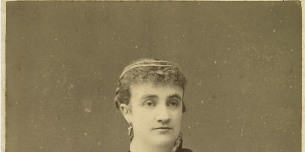 Martina Barros Borgoño, 1875