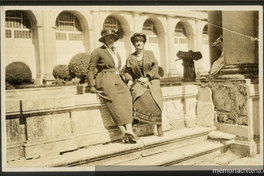 Martina Barros en el Escorial, España, 1919