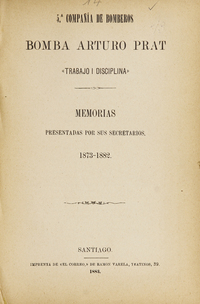 Memorias presentadas por sus secretarios: 1873-1882