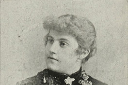 Delia Matte de Izquierdo, presidenta del Club de Señoras