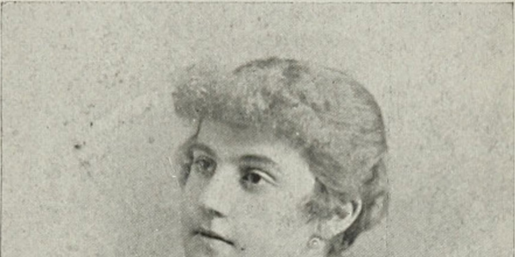 Delia Matte de Izquierdo, presidenta del Club de Señoras