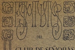 Estatutos del Club de Señoras