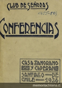 La influencia de la mujer en los problemas modernos de la patria