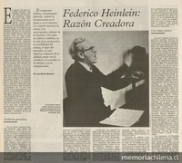 Federico Heinlein: Razón Creadora