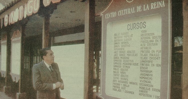 Vicente Bianchi en Centro Cultural de La Reina.