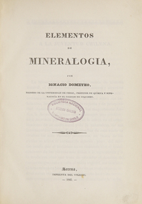 Elementos de mineralogía