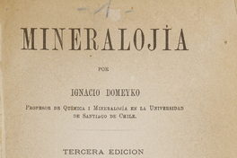 Mineralojía