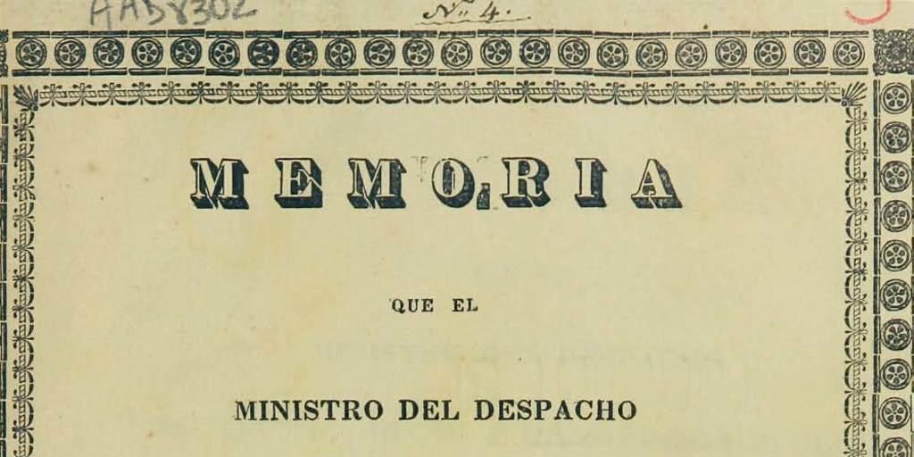 Memoria que el Ministro del Despacho de Justicia, Culto e Instrucción Pública presenta al Congreso Nacional.